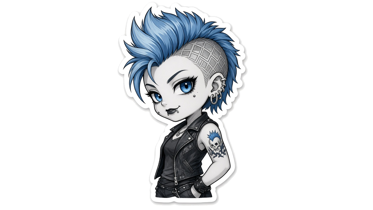 Rita Chibi Kiss-Cut Sticker