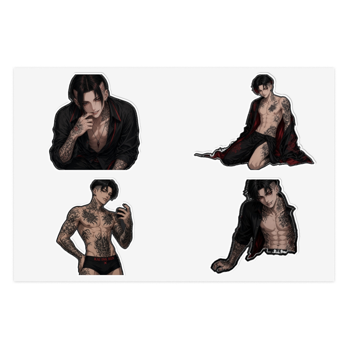 Kai Ink Ren Limited Sticker Sheet