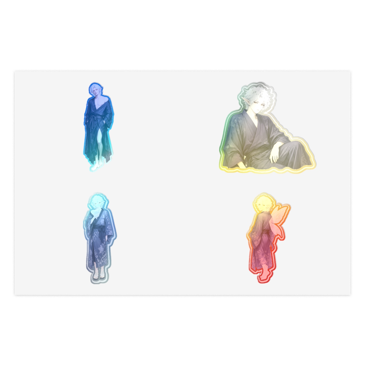 Soren Hale Steam & Silk Limited Sticker Sheet