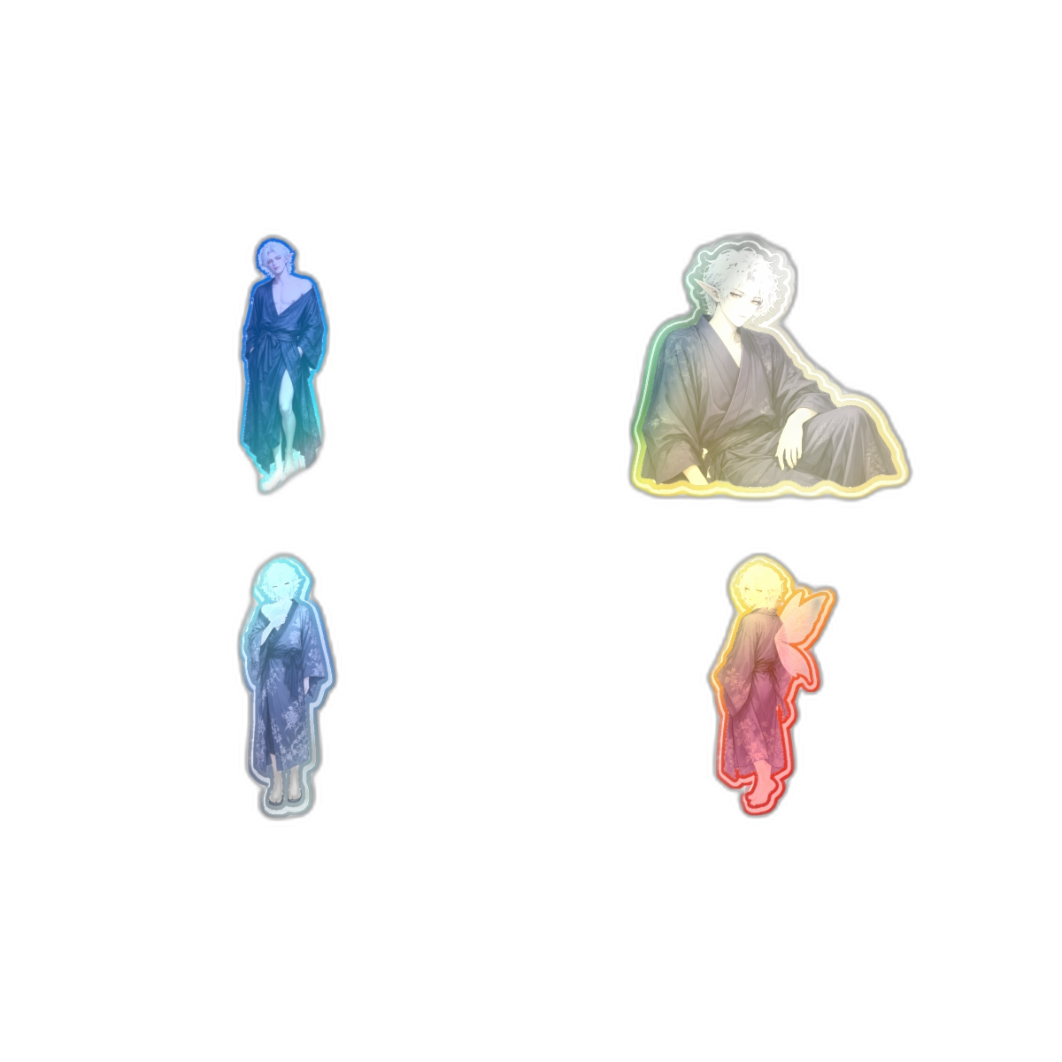 Soren Hale Steam & Silk Limited Sticker Sheet